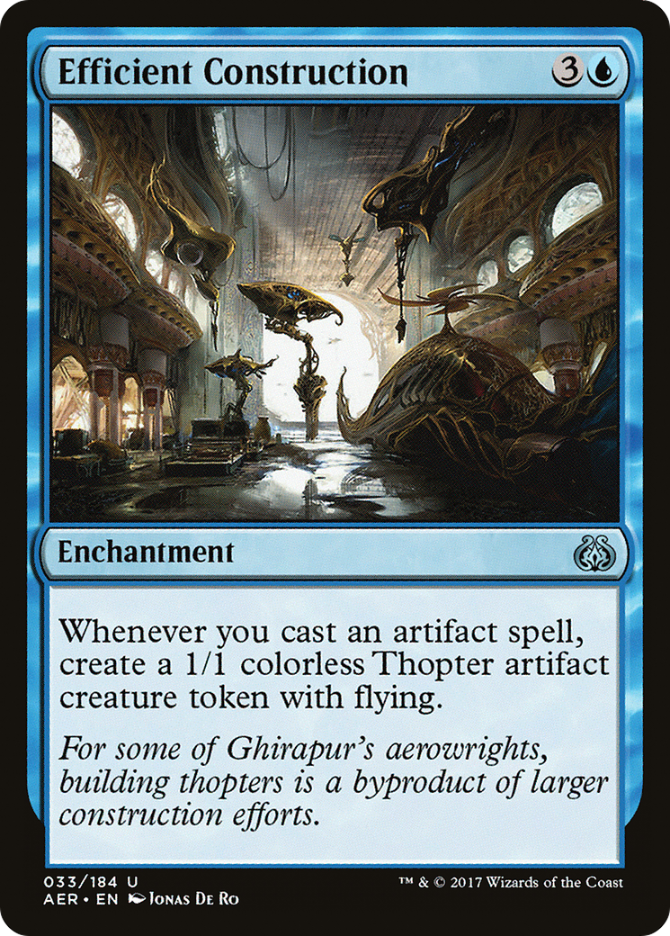 Efficient Construction (AER-033) [Aether Revolt] Foil