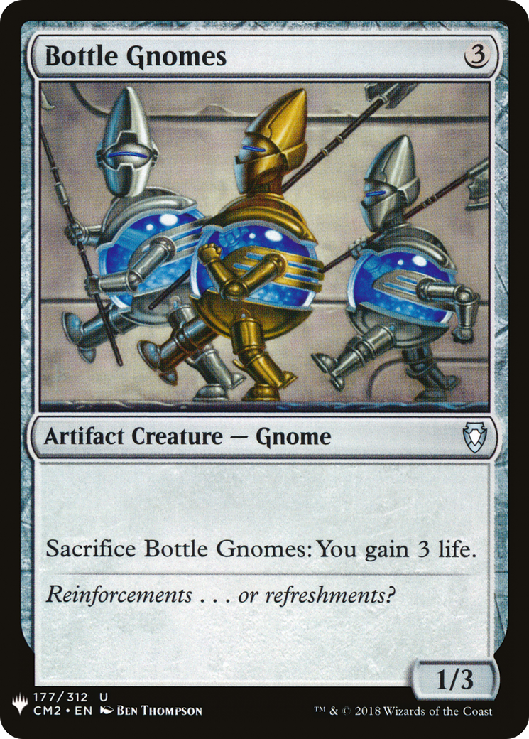 Bottle Gnomes (CM2) (LIST-177) [The List]