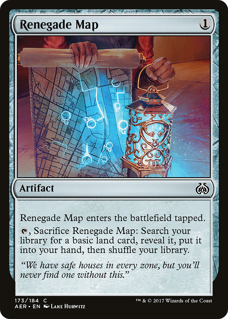 Renegade Map (AER-173) [Aether Revolt]