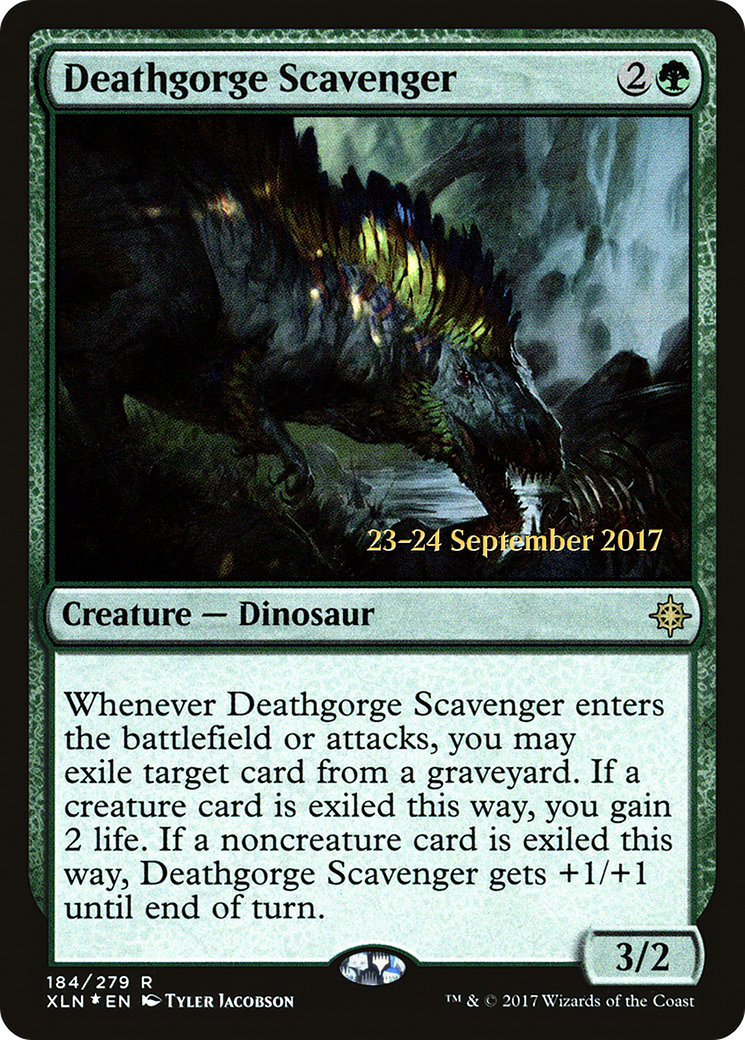 Deathgorge Scavenger (PRE-184) [Ixalan Promos] Foil