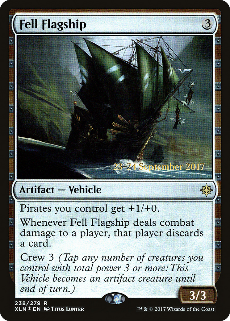 Fell Flagship (PRE-238) [Ixalan Promos] Foil