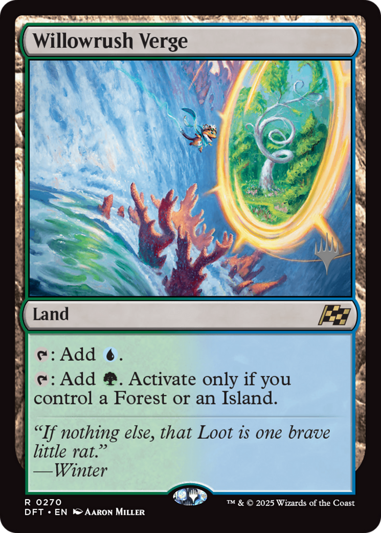 Willowrush Verge (PPDFT-270) [Promo Pack: Aetherdrift]