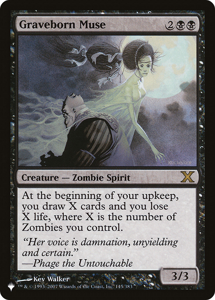 Graveborn Muse (LIST-145/383) [The List]