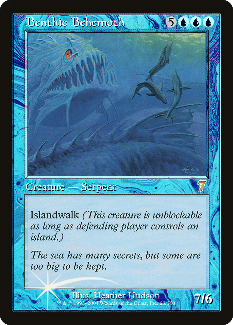 Benthic Behemoth (7ED-063) [7th Edition]