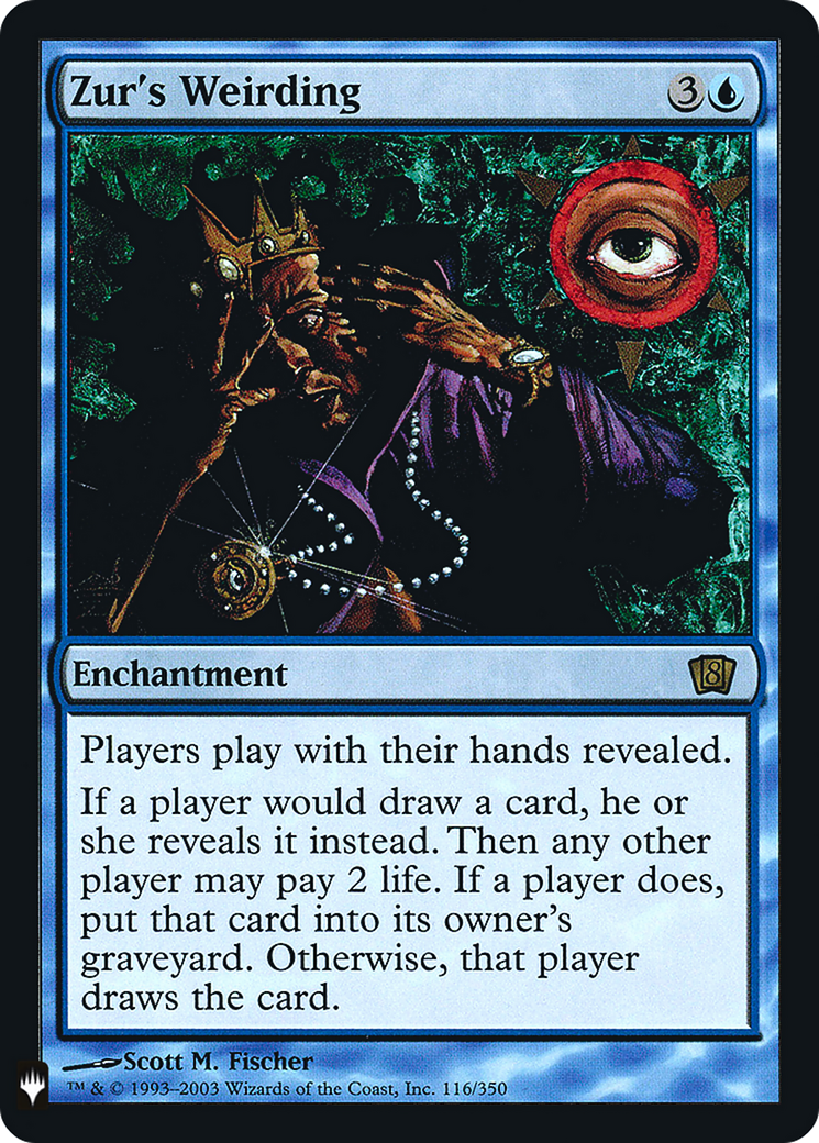Zur's Weirding (LIST-116) [The List] Foil