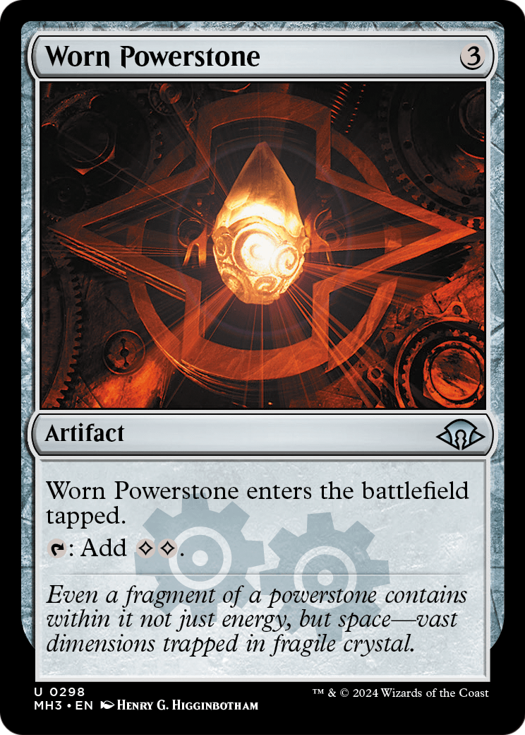 Worn Powerstone (MH3-298) [Modern Horizons 3] Foil