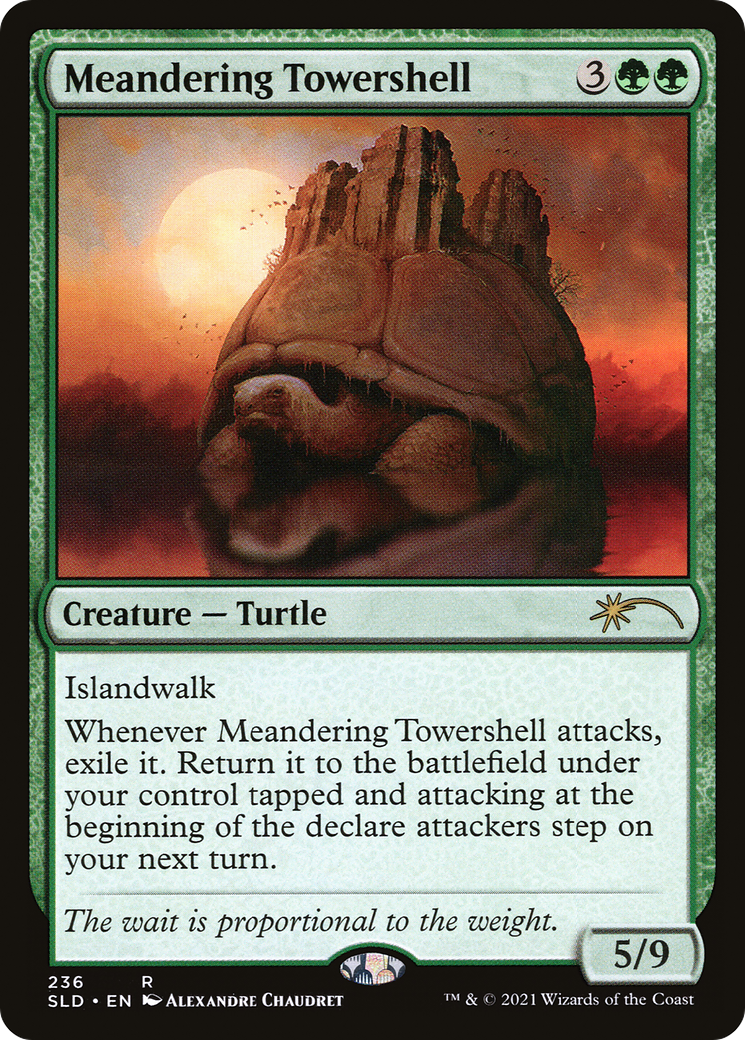 Meandering Towershell (SLD-236) [Secret Lair Drop] Foil