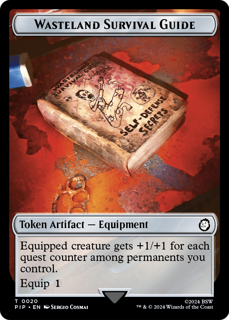 Wasteland Survival Guide (TPIP-020) [Fallout Tokens] Foil