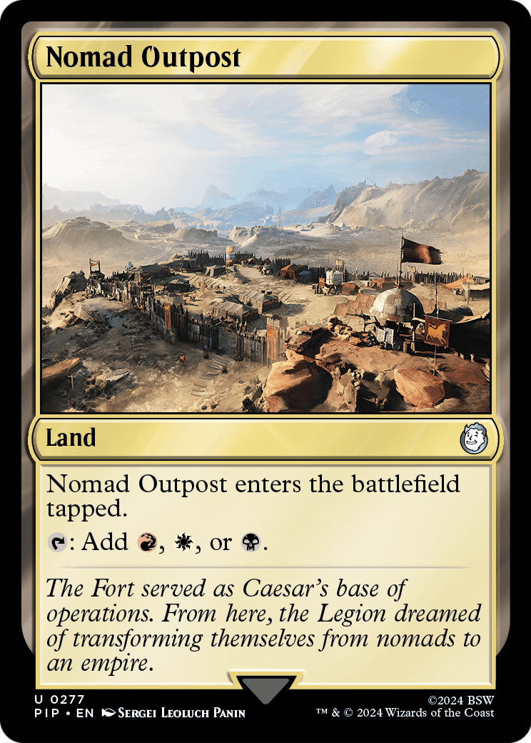 Nomad Outpost (PIP-277) [Fallout] Foil