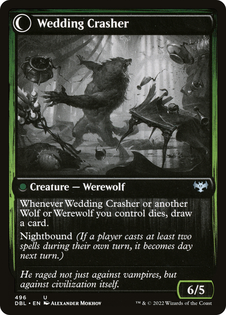 Wolfkin Outcast (DBL-496) [Innistrad: Double Feature]