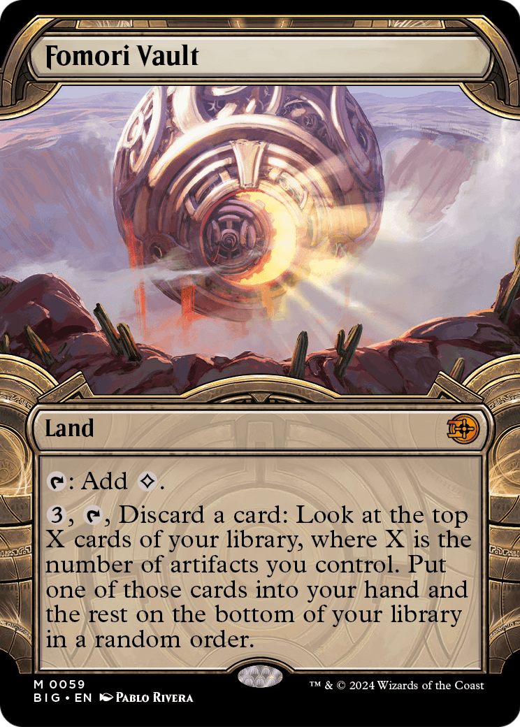 Fomori Vault (Showcase) (BIG-059) [The Big Score] Foil