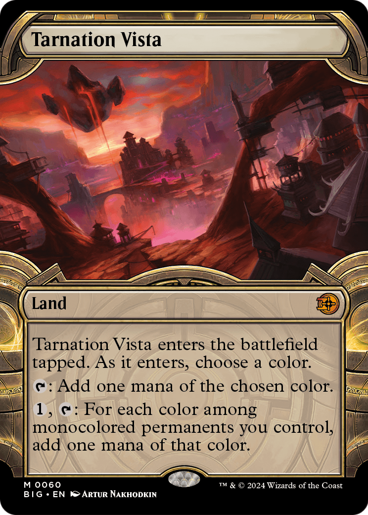Tarnation Vista (Showcase) (BIG-060) [The Big Score] Foil
