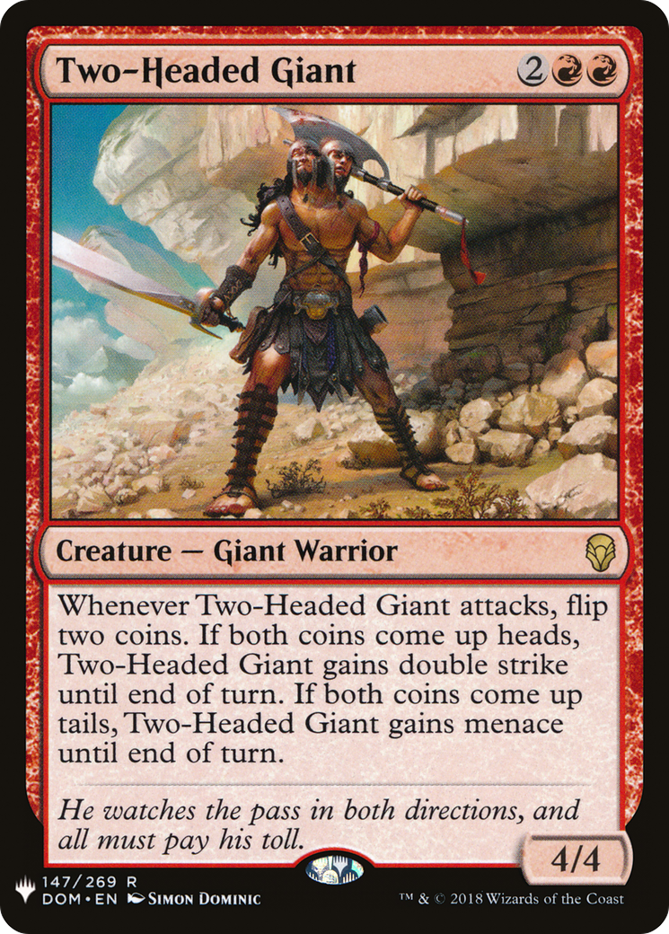 Two-Headed Giant (LIST-147) [The List]