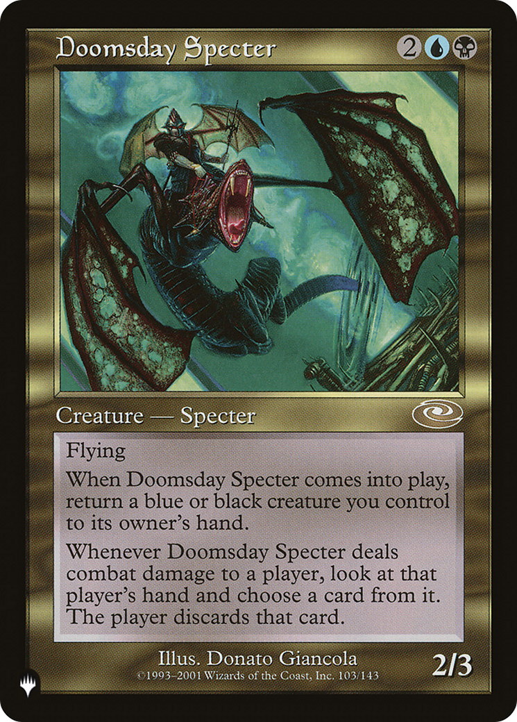 Doomsday Specter (LIST-103/143) [The List]