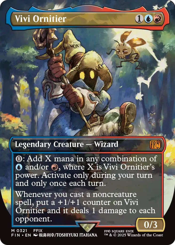 Vivi Ornitier (Borderless) (FIN-321) [FINAL FANTASY] Foil