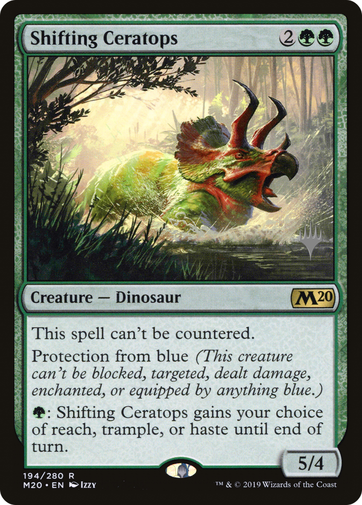 Shifting Ceratops (PPM20-194) [Promo Pack: Core Set 2020 Promos]