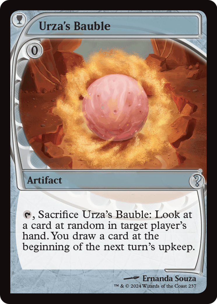 Urza's Bauble (Future Sight) (MB2-237) [Mystery Booster 2] Foil