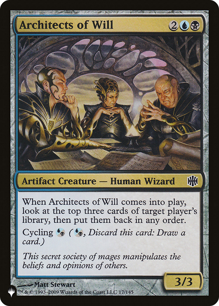 Architects of Will (LIST-17/145) [The List]