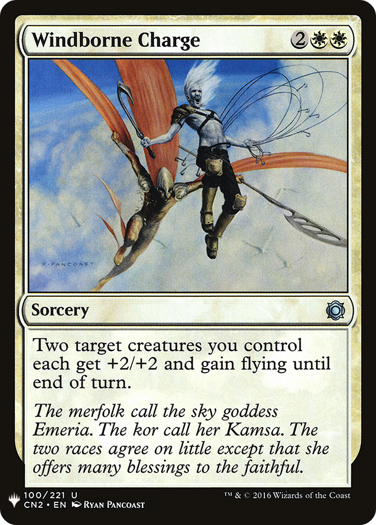 Windborne Charge (LIST-100) [The List]
