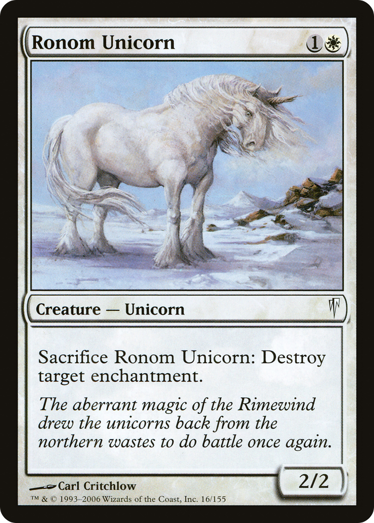 Ronom Unicorn (CSP-016) [Coldsnap]