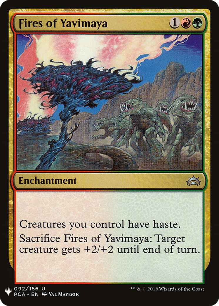 Fires of Yavimaya (LIST-092) [The List]
