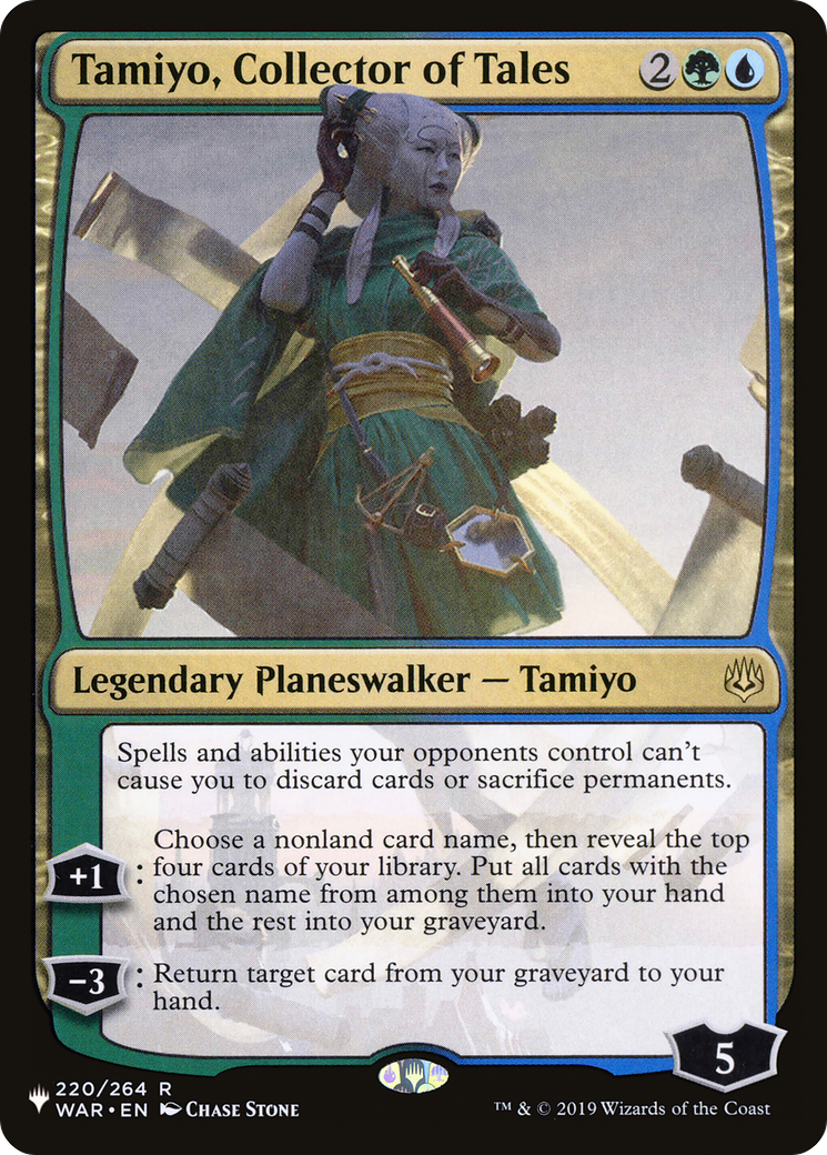 Tamiyo, Collector of Tales (LIST-220/264) [The List]