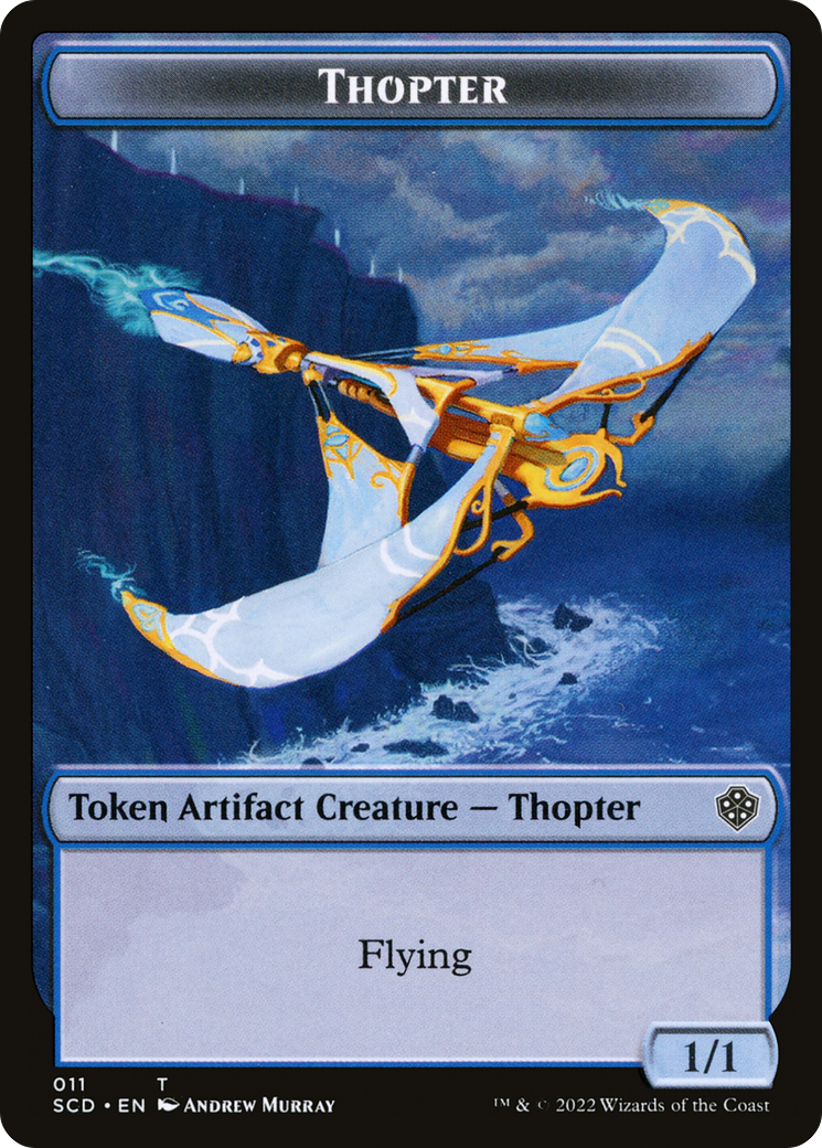 Thopter (TSCD-011) [Starter Commander Deck Tokens]
