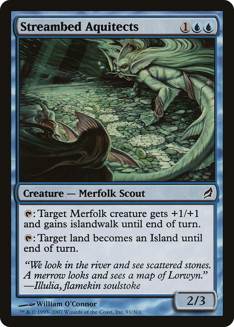 Streambed Aquitects (LRW-091) [Lorwyn]