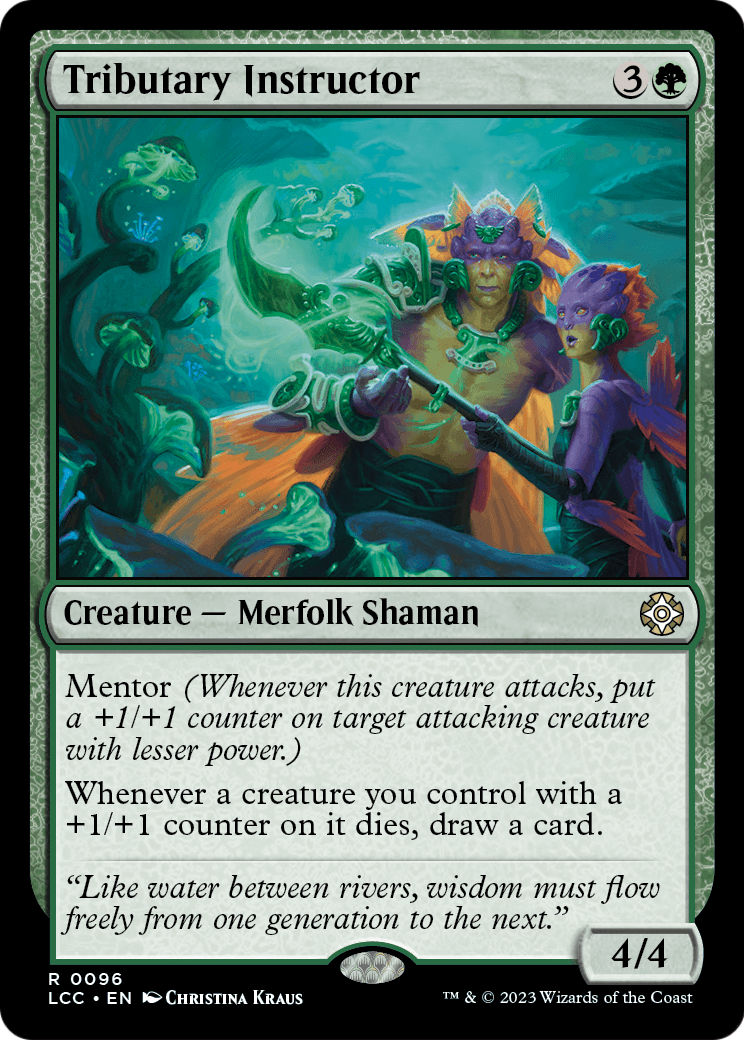 Tributary Instructor [Commander: The Lost Caverns of Ixalan]