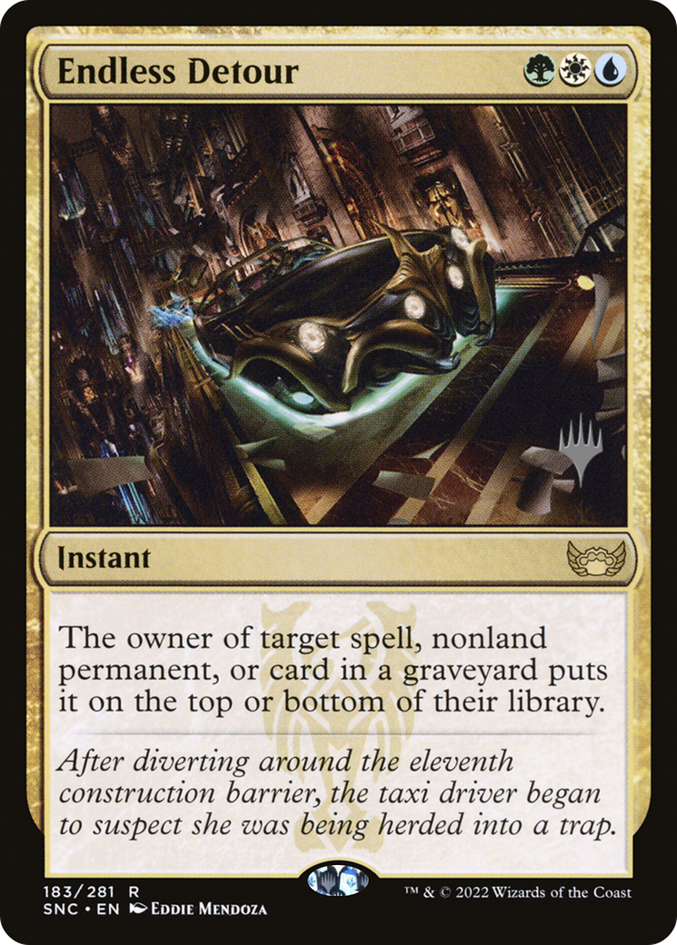 Endless Detour (PPSNC-183) [Promo Pack: Streets of New Capenna Promos]