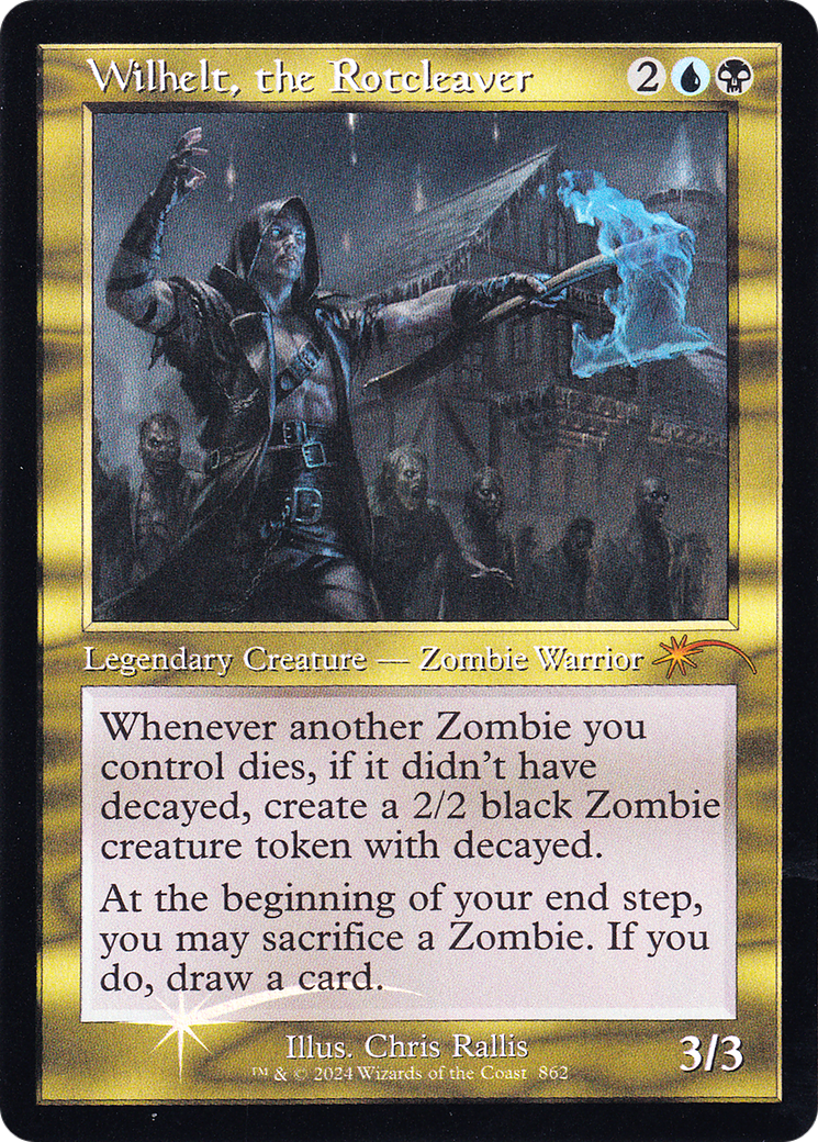 Wilhelt, the Rotcleaver (Retro Frame) (SLD-862) [Secret Lair Drop] Foil