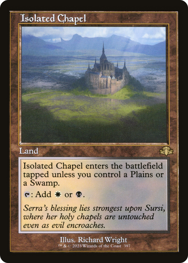 Isolated Chapel (Retro Frame) (DMR-397) [Dominaria Remastered]