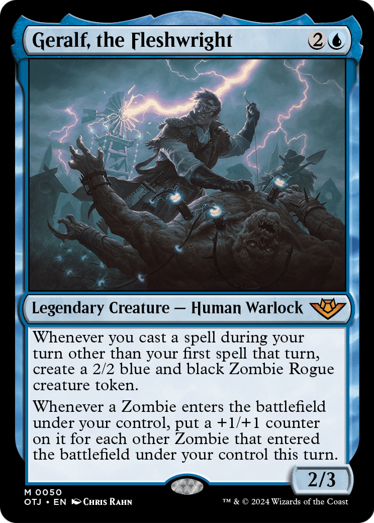 Geralf, the Fleshwright (OTJ-050) [Outlaws of Thunder Junction]