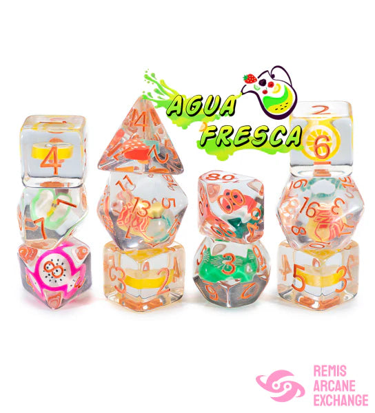 Gate Keeper Games - Inclusion Dice - 'Agua Fresca' - 11 Die Set
