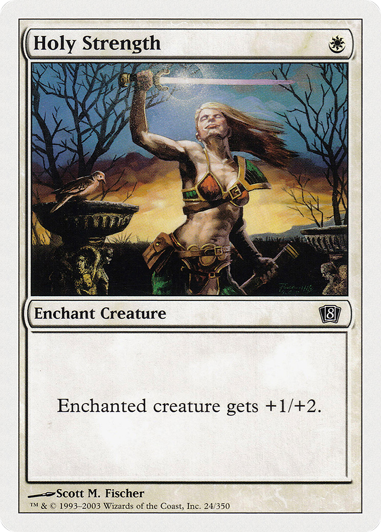 Holy Strength (8ED-024) [8th Edition]