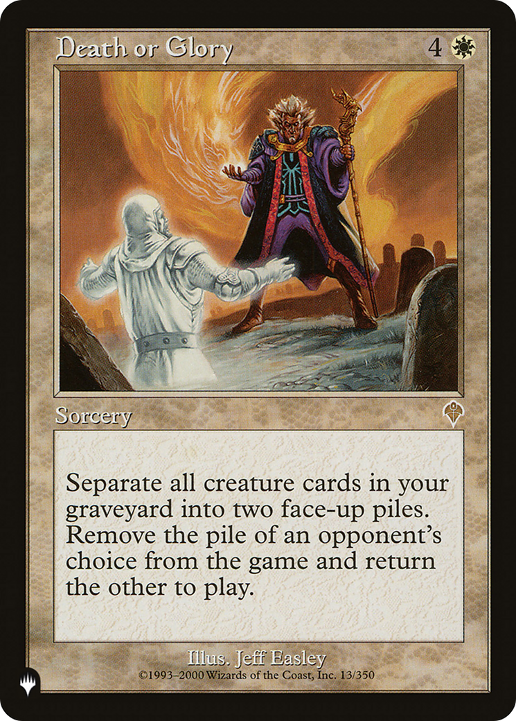 Death or Glory (LIST-13/350) [The List]