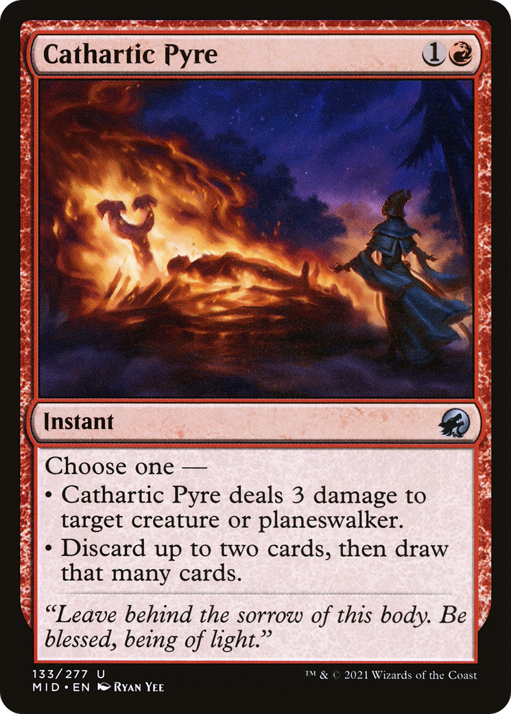 Cathartic Pyre (MID-133) [Innistrad: Midnight Hunt]