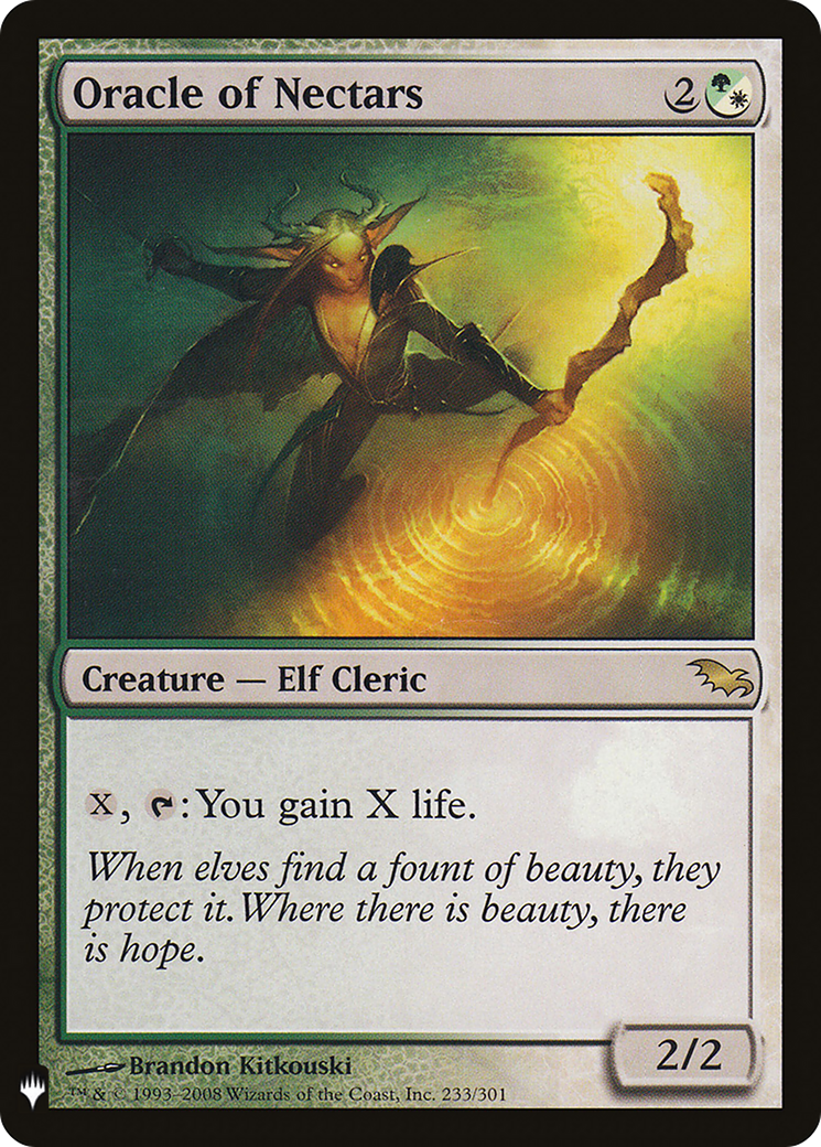 Oracle of Nectars (LIST-233) [The List]