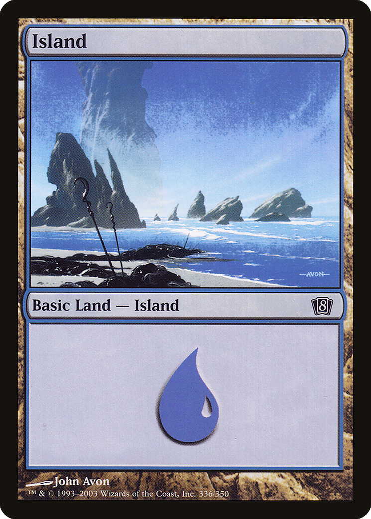 Island (8ED-336) [8th Edition]