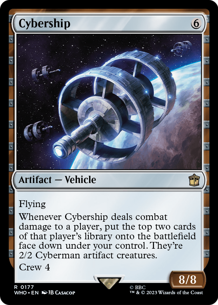 Cybership (WHO-177) [Doctor Who] Foil