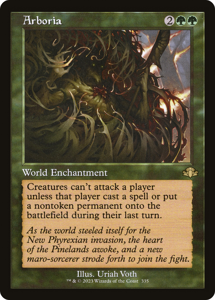 Arboria (Retro Frame) (DMR-335) [Dominaria Remastered] Foil