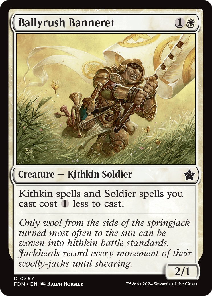 Ballyrush Banneret (FDN-567) [Foundations]