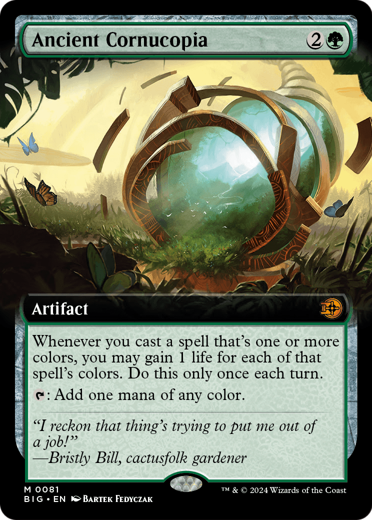Ancient Cornucopia (Extended Art) (BIG-081) [The Big Score]