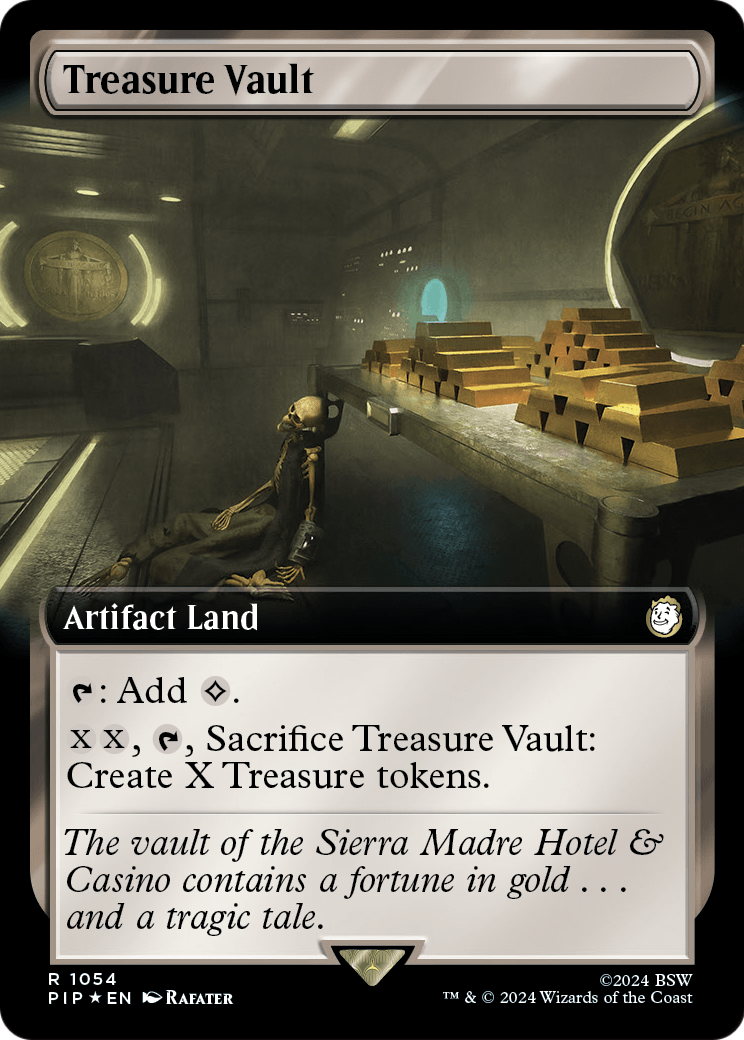Treasure Vault (Extended Art) (Surge Foil) (PIP-1054) [Fallout] Foil