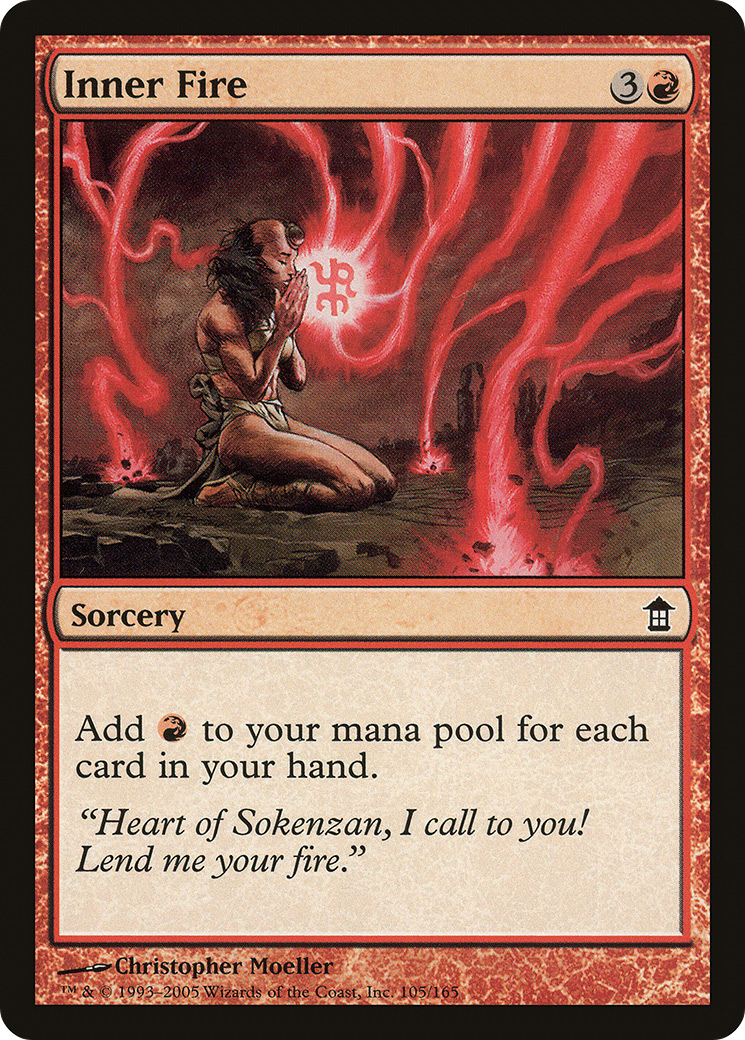 Inner Fire (SOK-105) [Saviors of Kamigawa] Foil