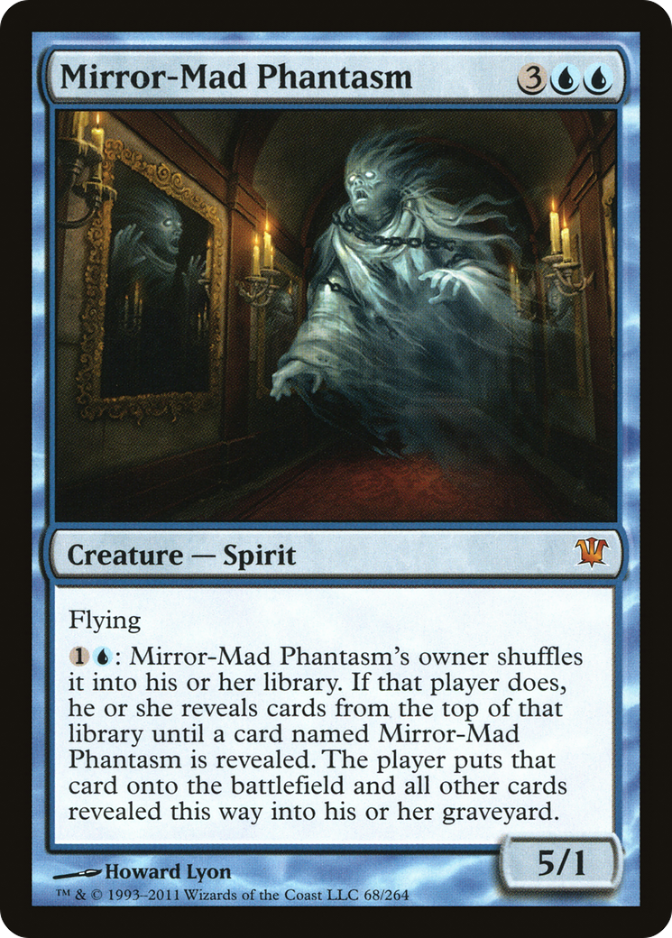 Mirror-Mad Phantasm (ISD-068) [Innistrad] Foil