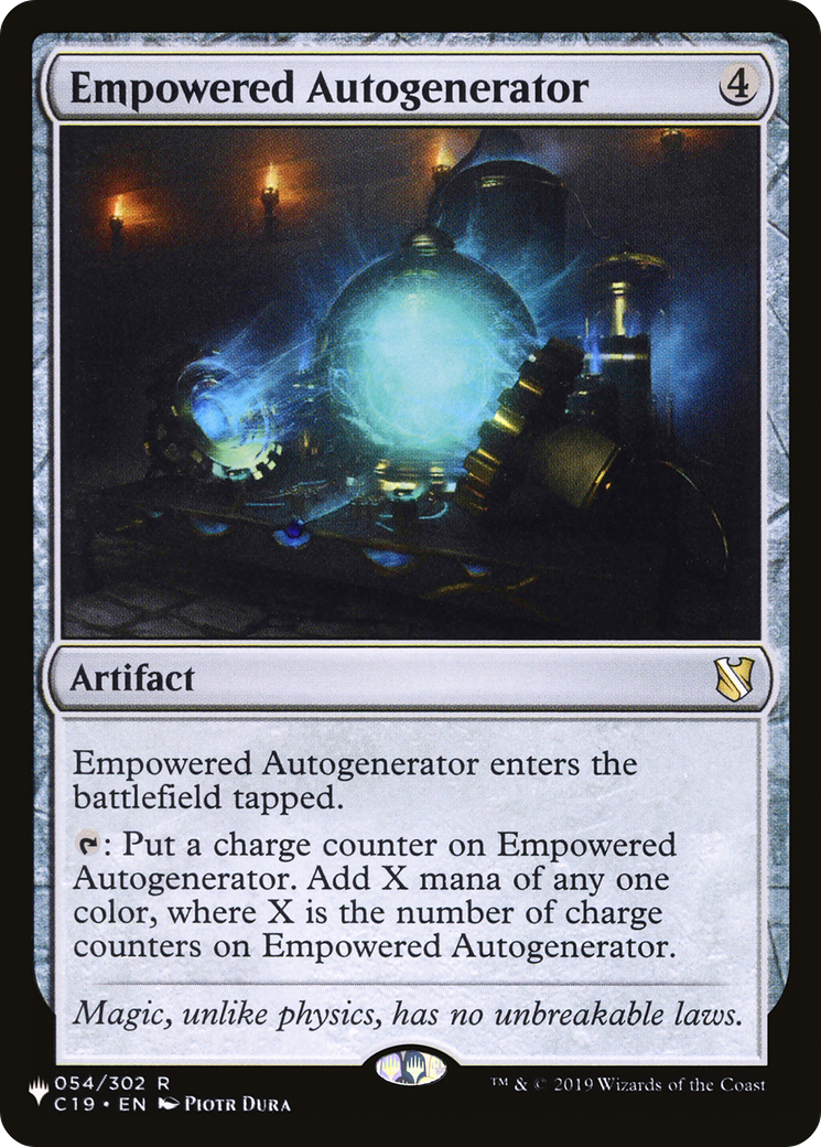 Empowered Autogenerator (LIST-054/302) [The List]