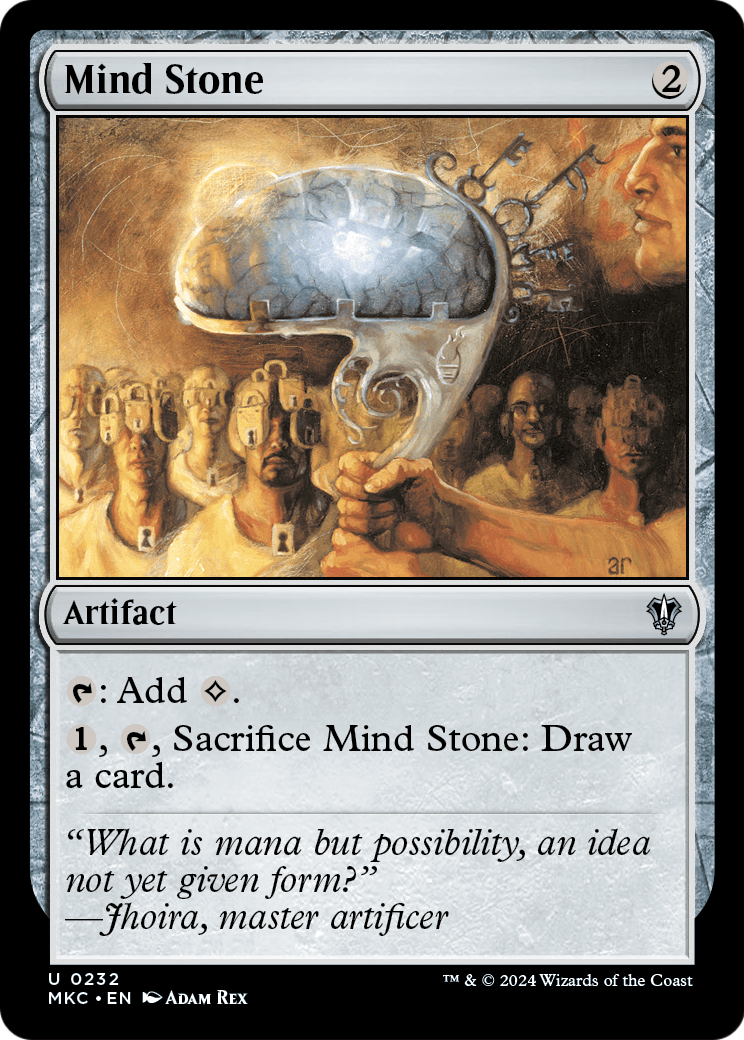 Mind Stone (MKC-232) [Murders at Karlov Manor Commander]