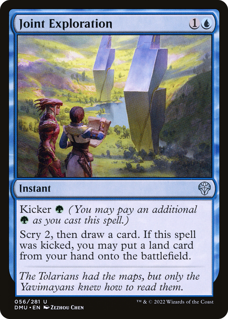 Joint Exploration (DMU-056) [Dominaria United] Foil