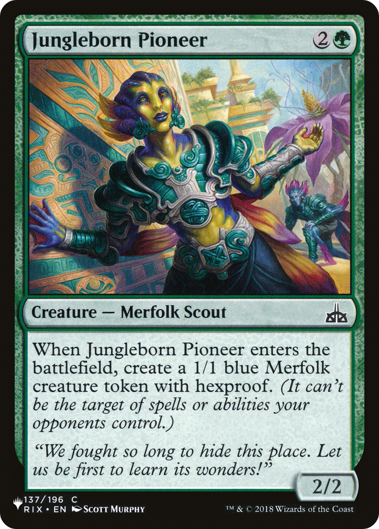 Jungleborn Pioneer (LIST-137/196) [The List]